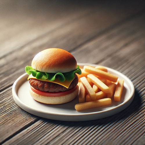 lose weight with fast food portion control